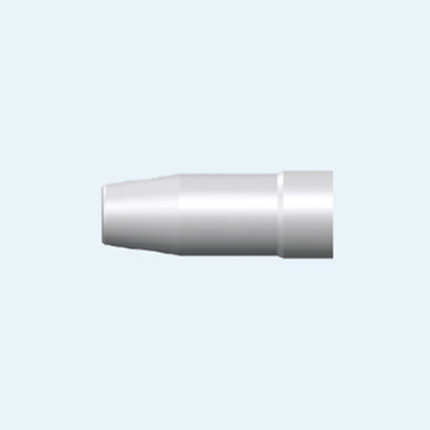 Plinska sapnica NW 16 mm, konična, L = 82.5 mm, niklovana