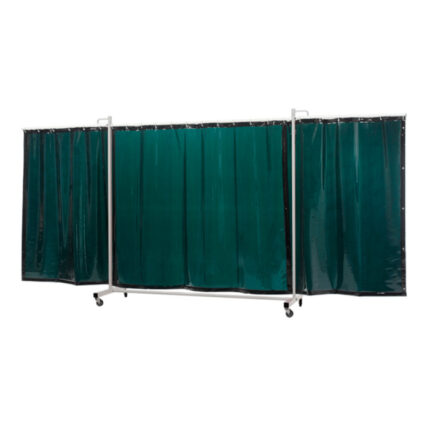 Zavarivači paravan Robusto triptych 435cm zelena-6