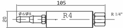 Nepovratni ventil R-4 shema