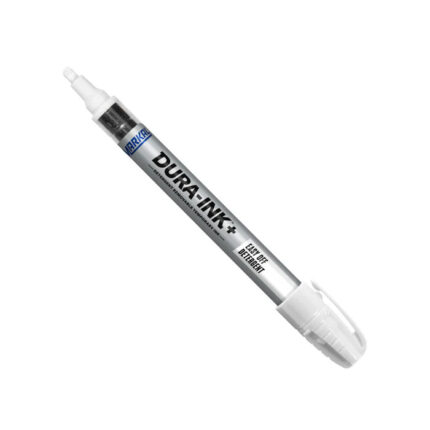 Izbrisivi marker s tintom Dura-Ink®+ Easy Off Removable bijela