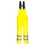 Hi-Vis kišne hlače s naramenicama LR9059