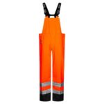 Vatrootporne Hi-Vis kišne hlače s naramenicama ARC-LR4059