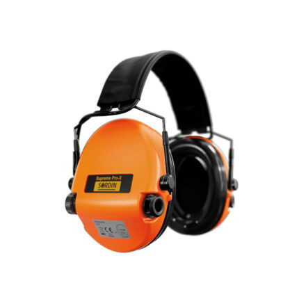 Narančasti električni antifoni-štitnici za uši Supreme Pro-X Slim