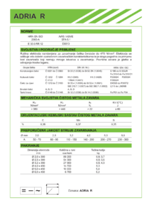 ADRIA R – Elektroda za zavraivanje nelegiranih čelika naslovnica